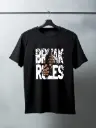 Break Rules Black Colour half sleeves T-shirt for Men