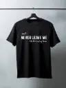 "Never Leave Me" half sleeves T-shirt for Men