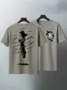 "Goku 2.O" Black Colour Half Sleeves T-shirt for Men